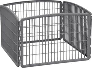 IRIS USA 24_ Exercise 4-Panel Pet Playpen without Door